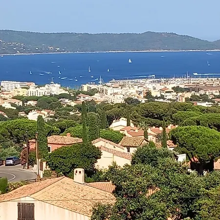 Villa 4-star Private With Heated Pool And Panoramic Sea View At Gulf De Saint Tropez