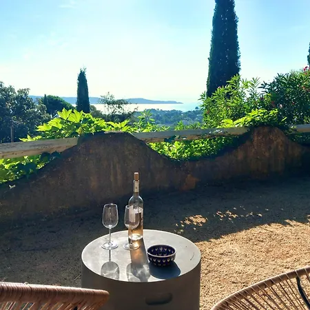 4-star Private With Heated Pool And Panoramic Sea View At Gulf De Saint Tropez Villa