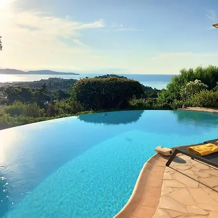 4-star Private With Heated Pool And Panoramic Sea View At Gulf De Saint Tropez Villa Cavalaire-sur-Mer